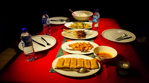Balinese Traditional dinner