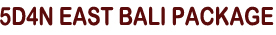 Bali Homestay Program with staying in East Bali