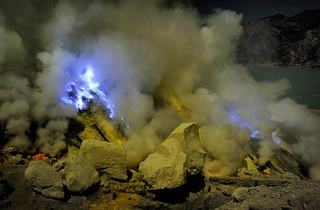 Ijen Blue fire